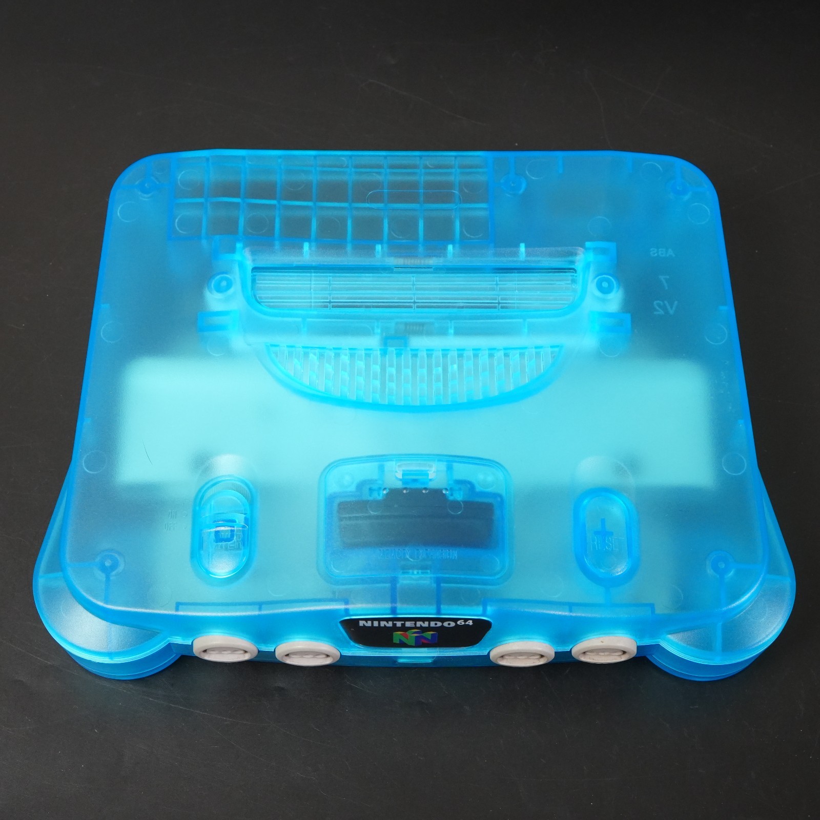Nintendo 64 N64 Ice Blue Replacement Shell Console NUS-001 (JPN) REGION FREE