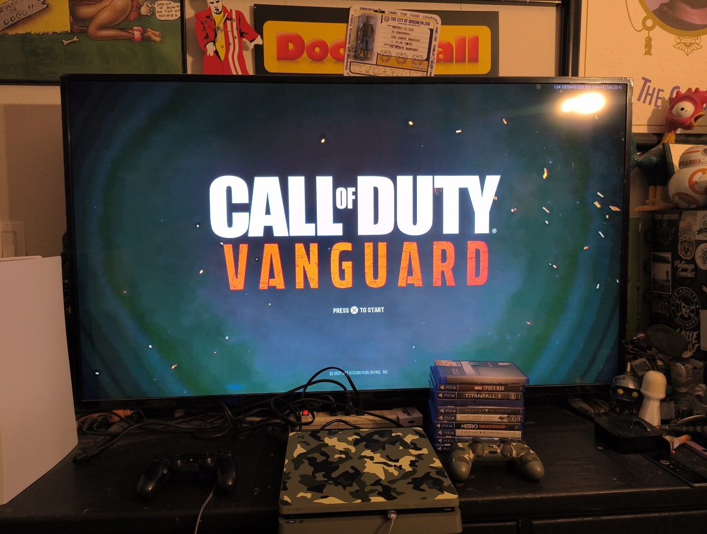 PS4 Slim Call Of Duty WW2 Camo Limited Edition In Box Lot Of 17 Games Read Des