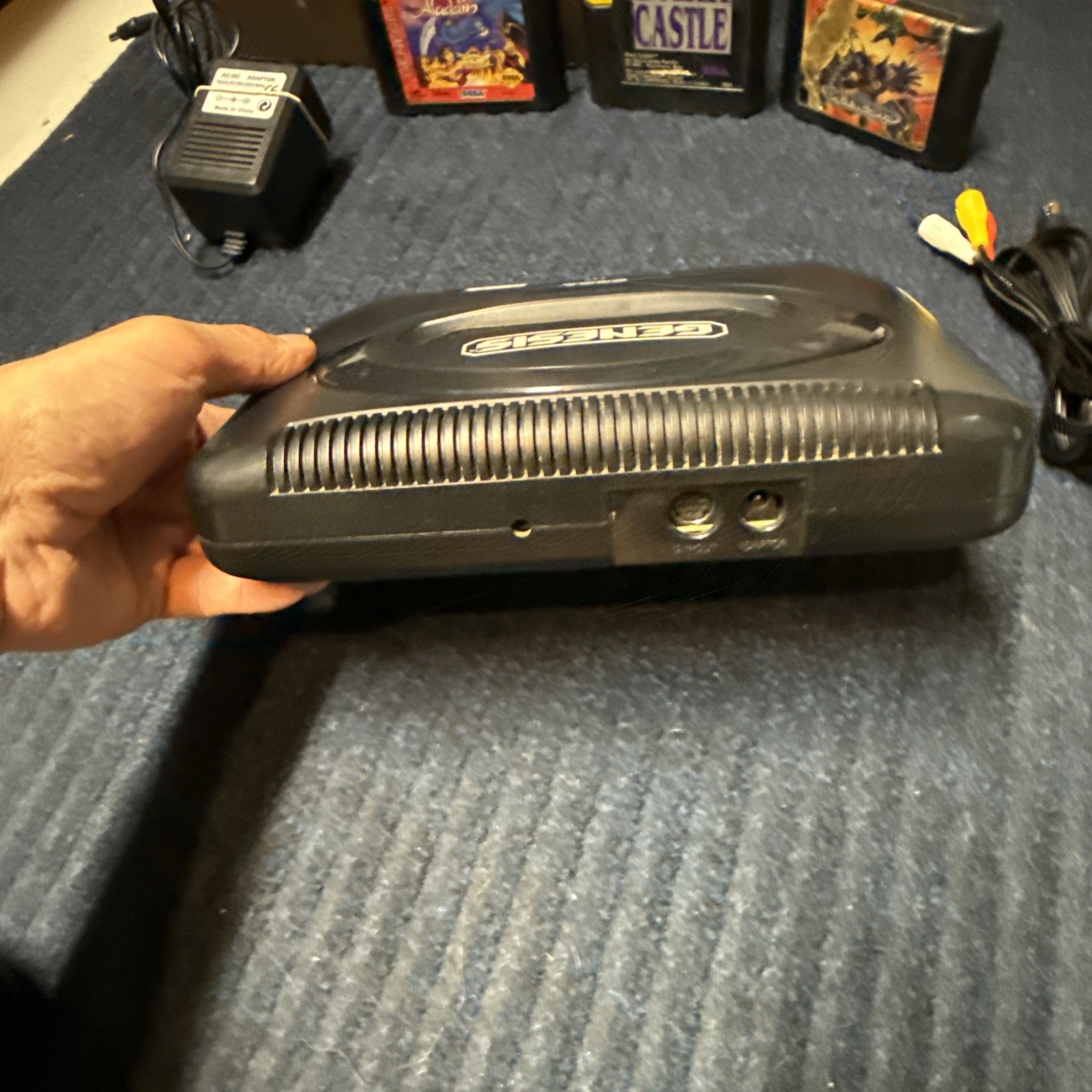 Sega Genesis Model 2 MK1631 Console Bundle w Controller & Cords Tested Works