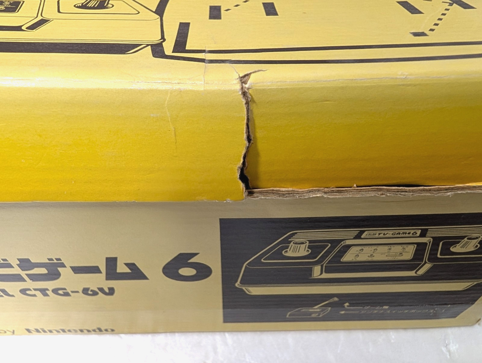 Nintendo Color TV Game 6 Console CTG-6V Japan Box Manual