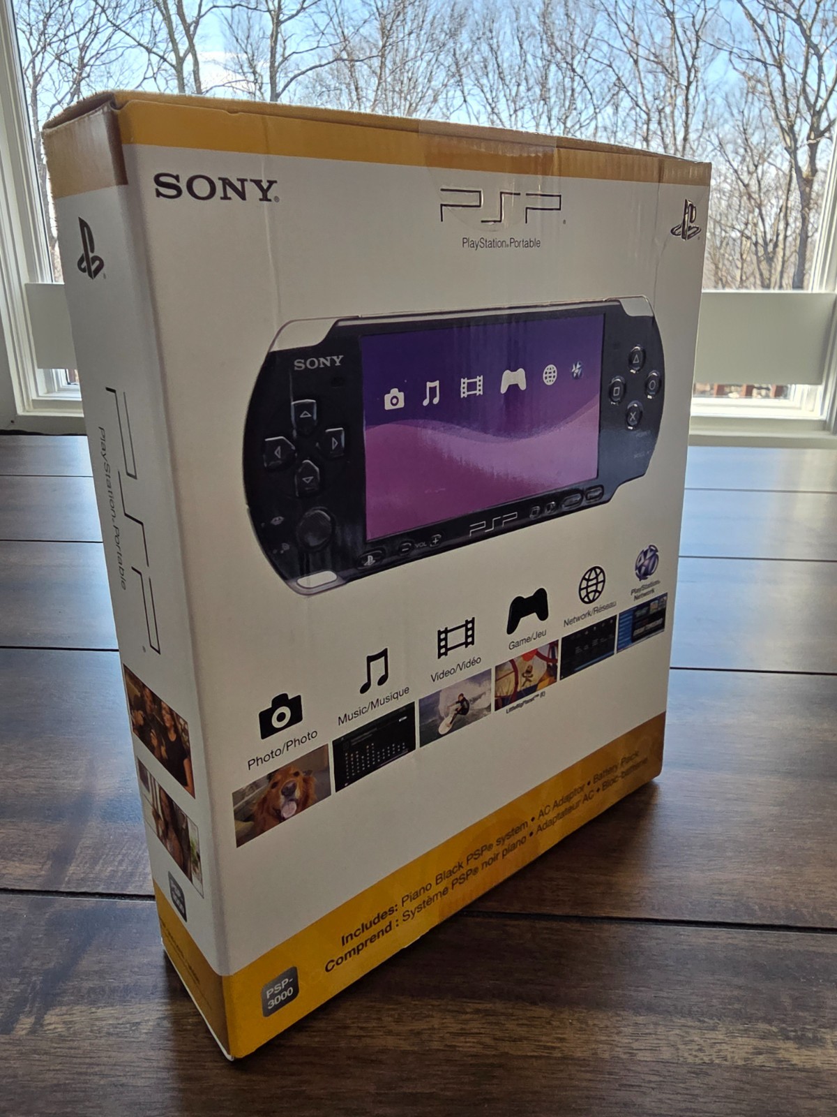 NEW SEALED Sony PlayStation Portable PSP Black Console PSP 3000 RARE USA System