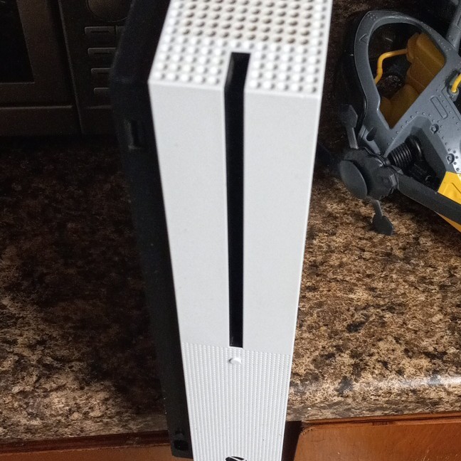 Microsoft Xbox One S Home Console White with Two Controllers HDMI USB-A Ethernet