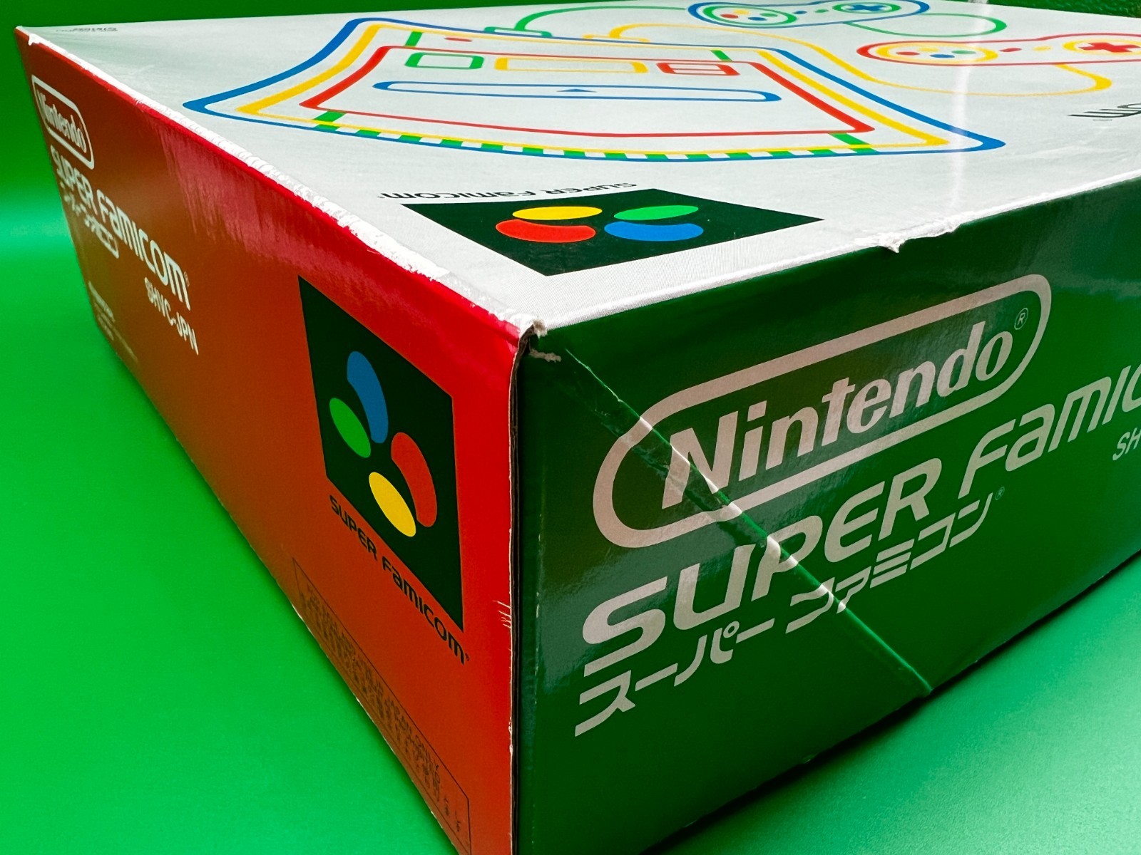 Nintendo Super Famicom SFC SNES Console CIB Boxed Matching Serial Tested