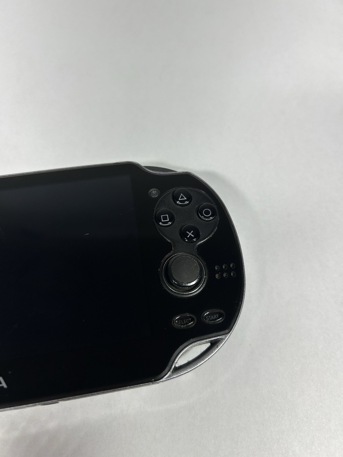 Sony PlayStation Vita PCH-1001 Black Handheld Console w/ Charger 5 Games Tested