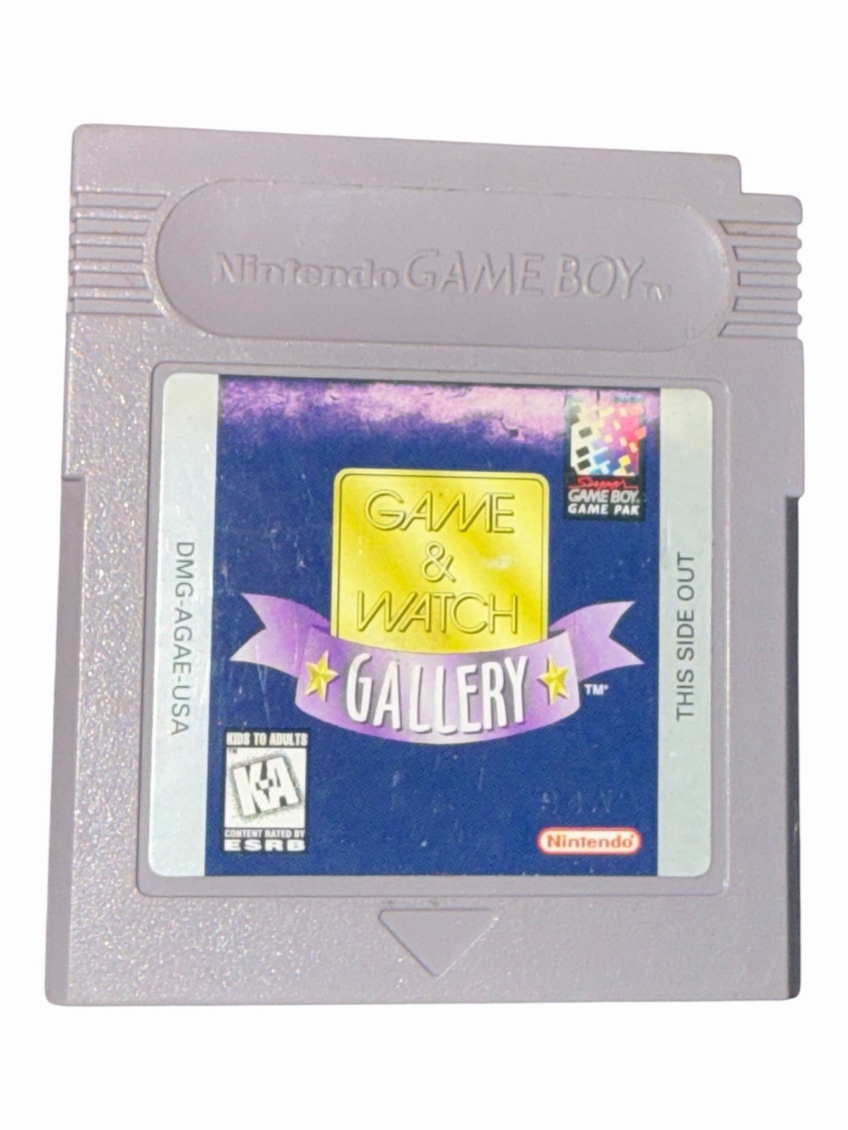 Nintendo Game Boy Pocket Blue Bundle Game Watch Gallery Tested Working