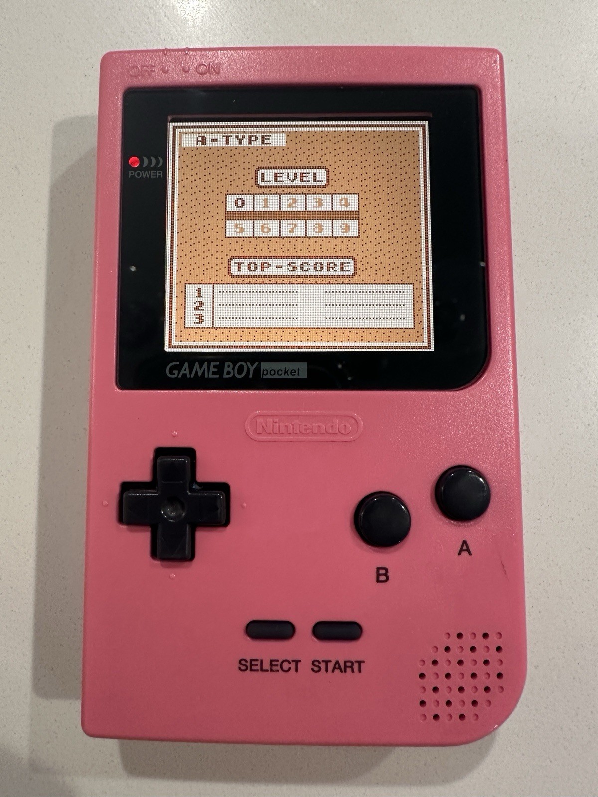 Nintendo Game Boy Pocket MGB-001 – Yellow – OEM Shell IPS Great Condition