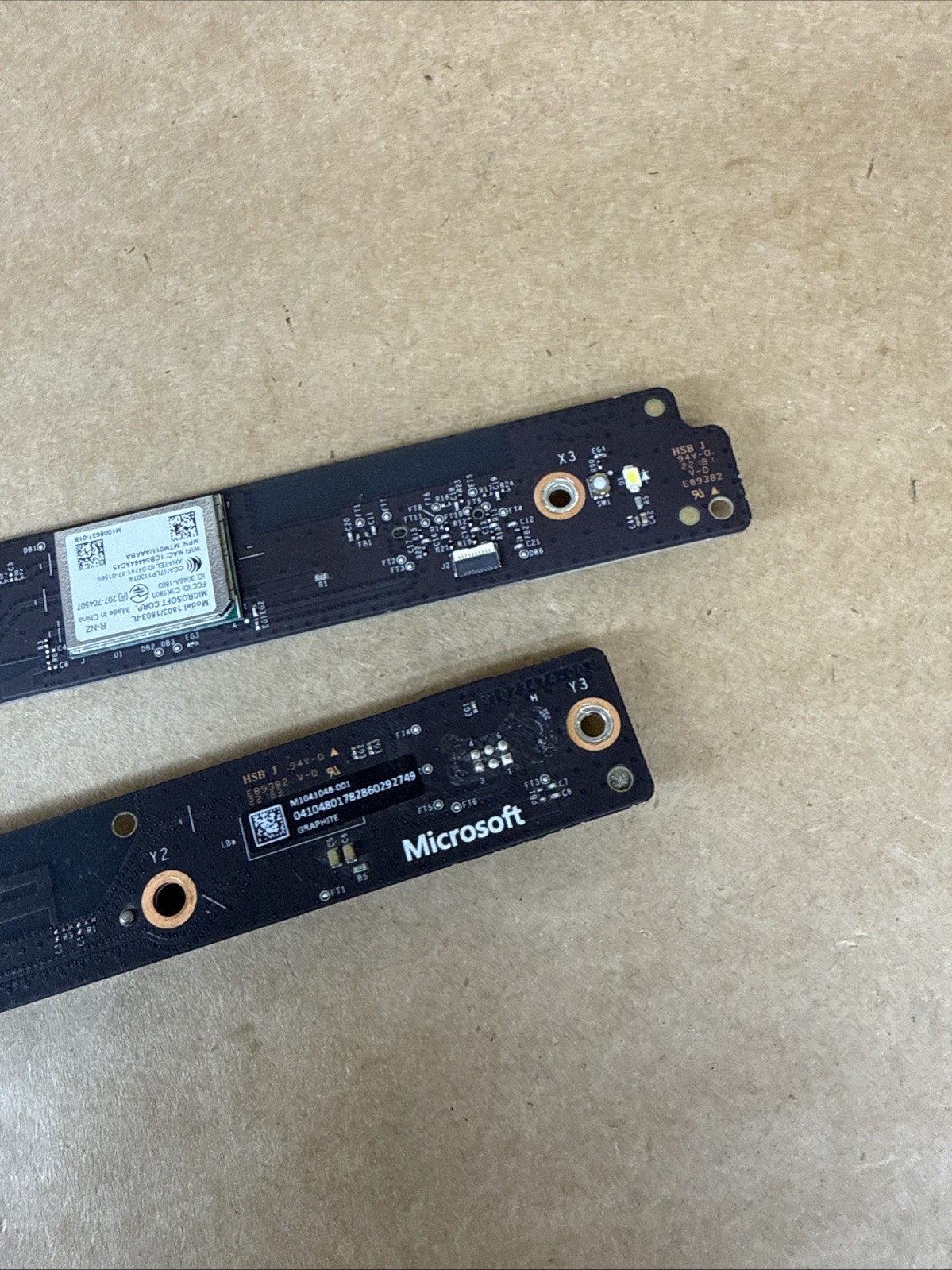 Original Microsoft Xbox One X (Model 1787) Wi-Fi Power Button Board