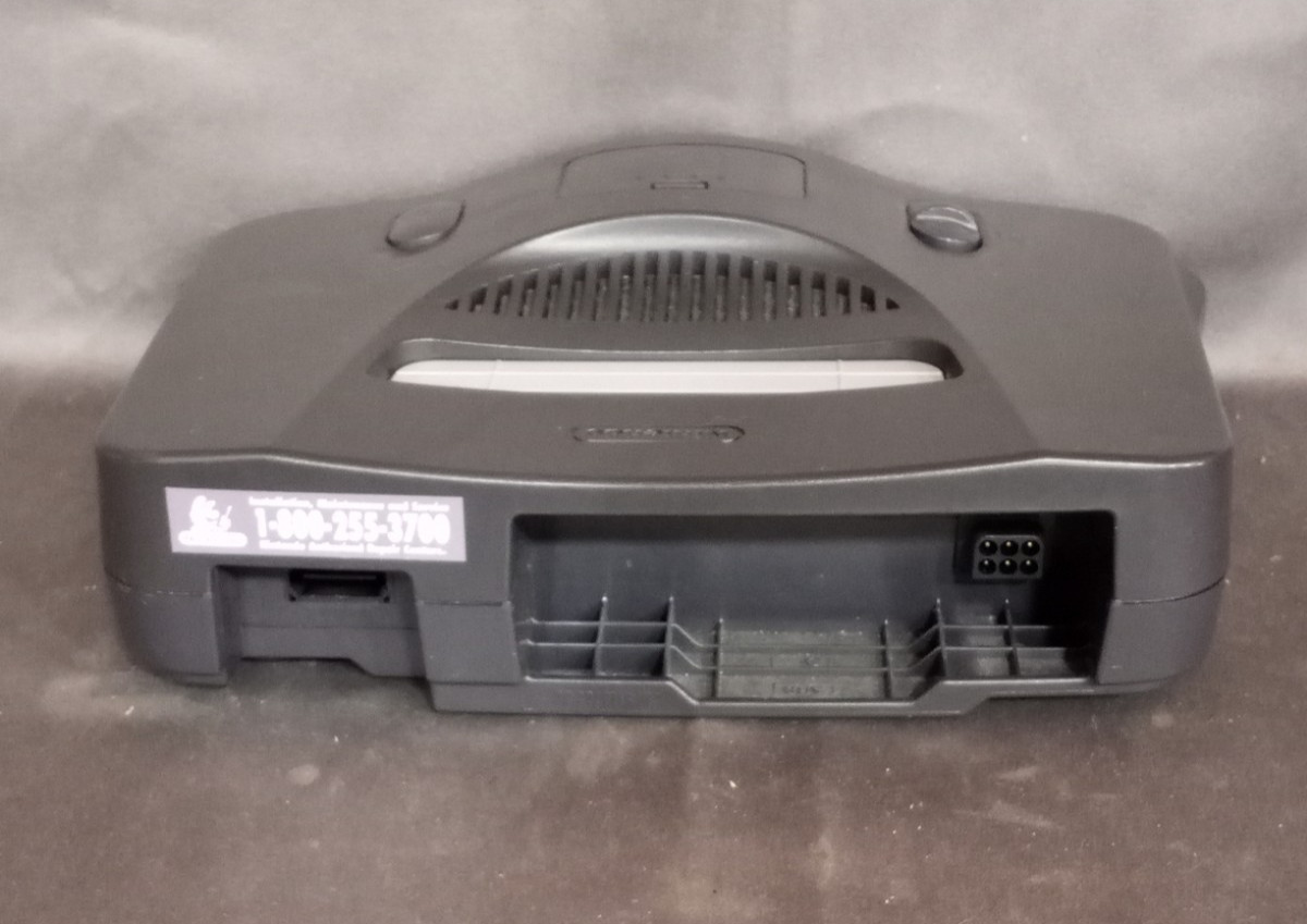 Nintendo 64 (N64) Console – Dark Gray – with Controller, TremorPack Tested