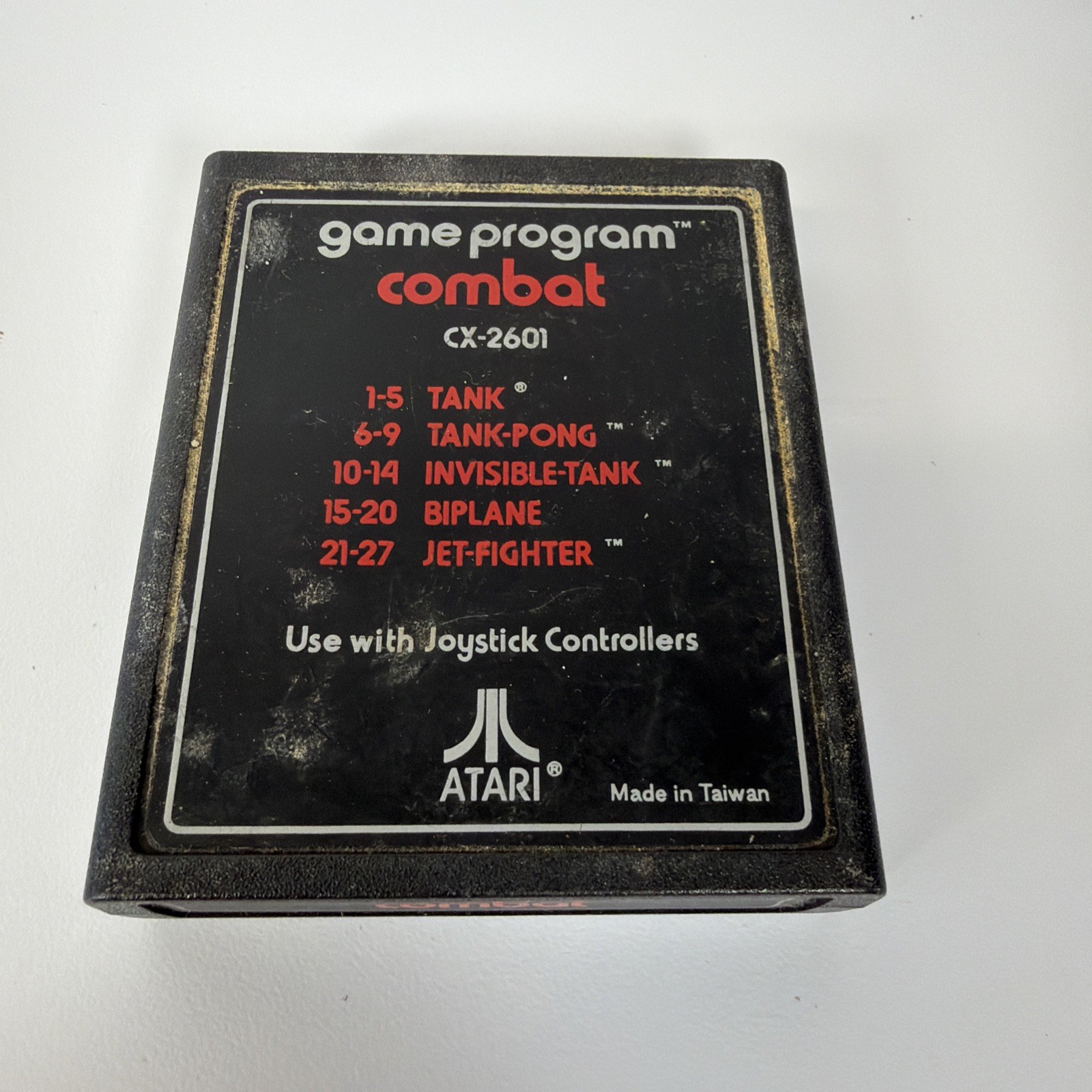 Atari 2600 Junior Jr Video Game Console Bundle Joystick Gemstik & Games