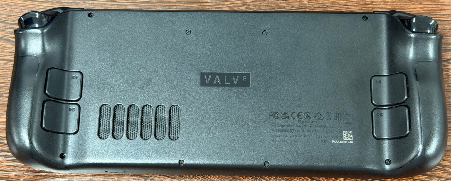 Valve Steam Deck Black 64GB Gaming Console – Great Condition, Case and Charger
