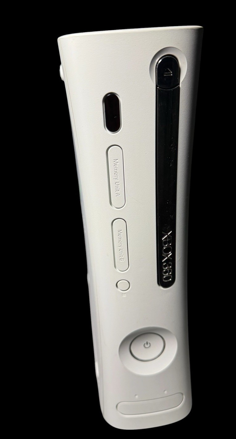 Xbox 360 White Console Untested For Parts Only No Returns 12-06-2007