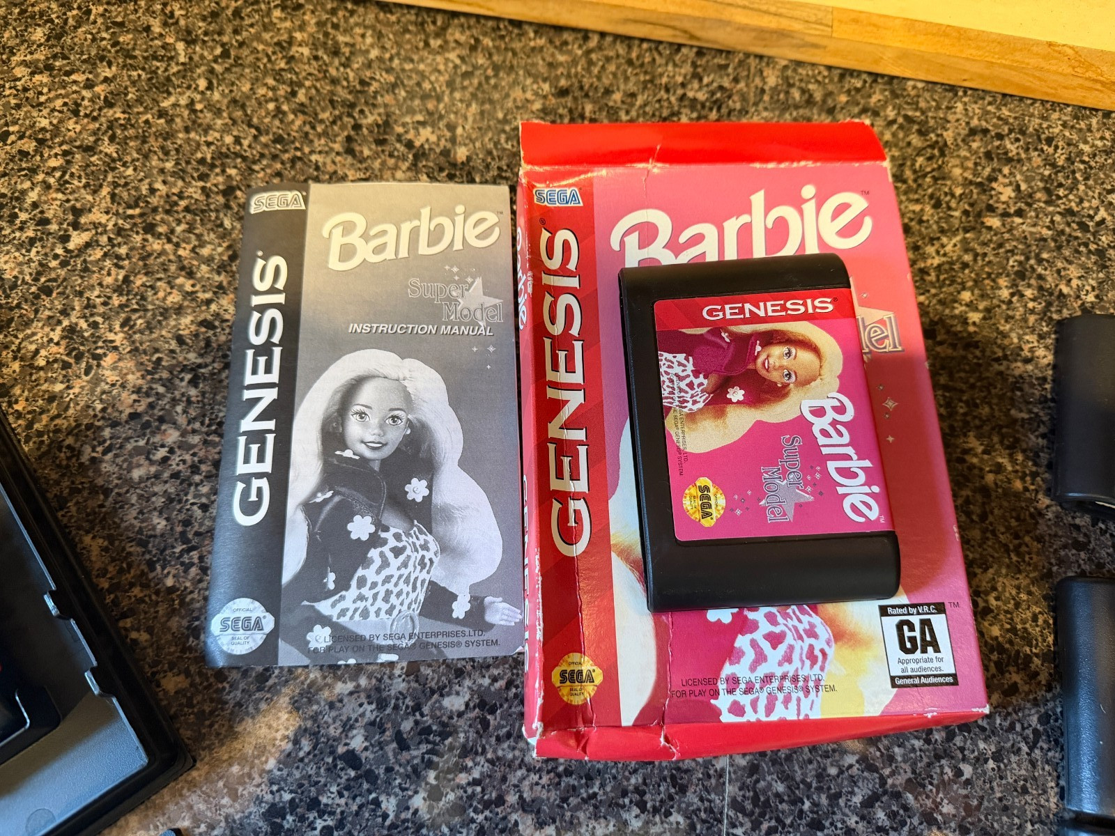 Sega Genesis Model 1 Console Bundle Controller, 15 Games, and Power/Av Cables!