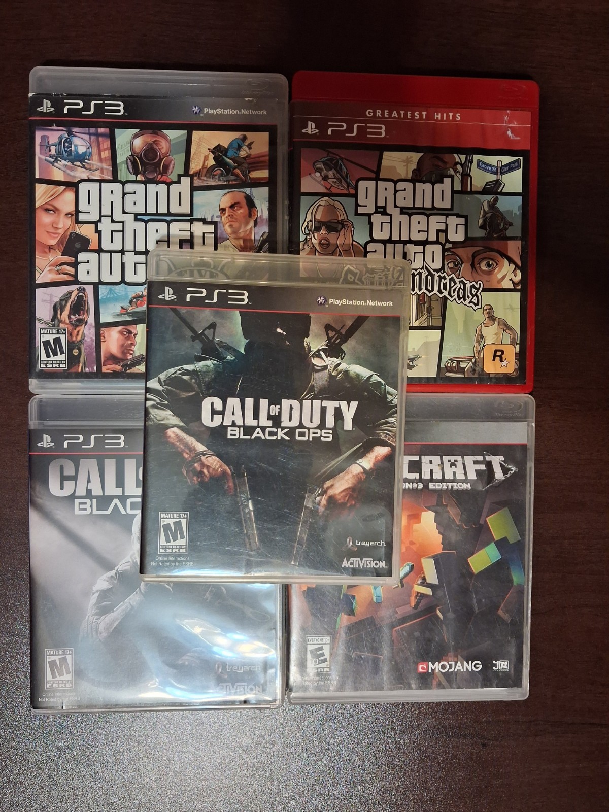 Playstation 3 Slim Console Bundle Games & Cords. Deep Cleaned, Tested & Working.