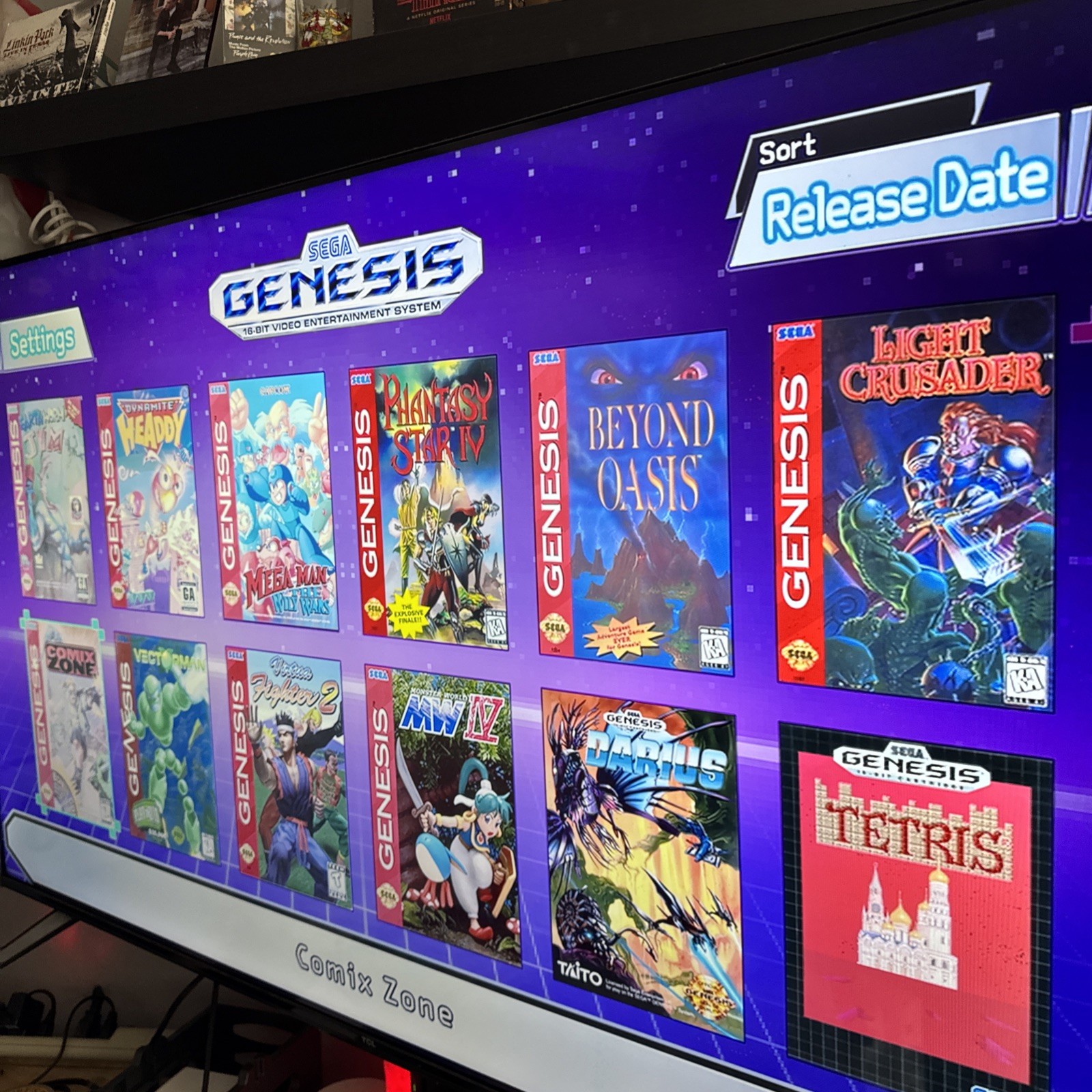 SEGA Genesis Classic Mini Console (MK-16000) Complete/Authentic/Tested/Free 🚢
