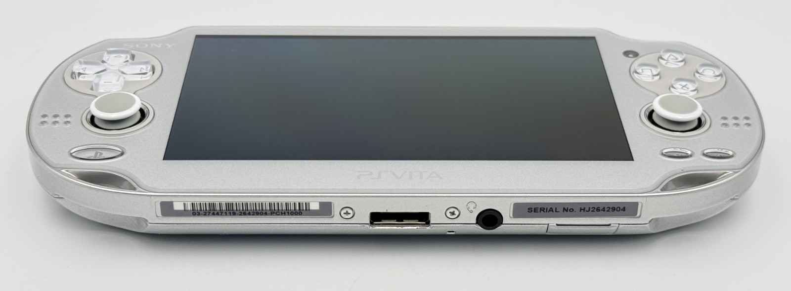 Sony PS Vita PCH-1000 Console Ice Silver Limited Box Very Rare w/8GB – Mint S+