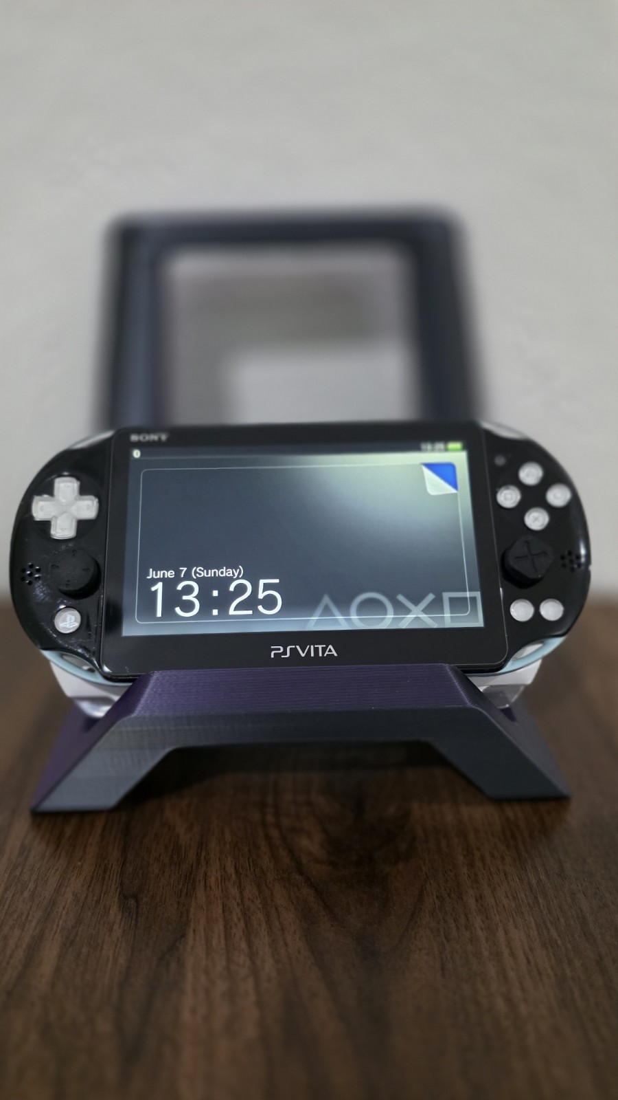 Sony PS Vita Slim PCH-2000 Custom Black/White/Blue Console Tested