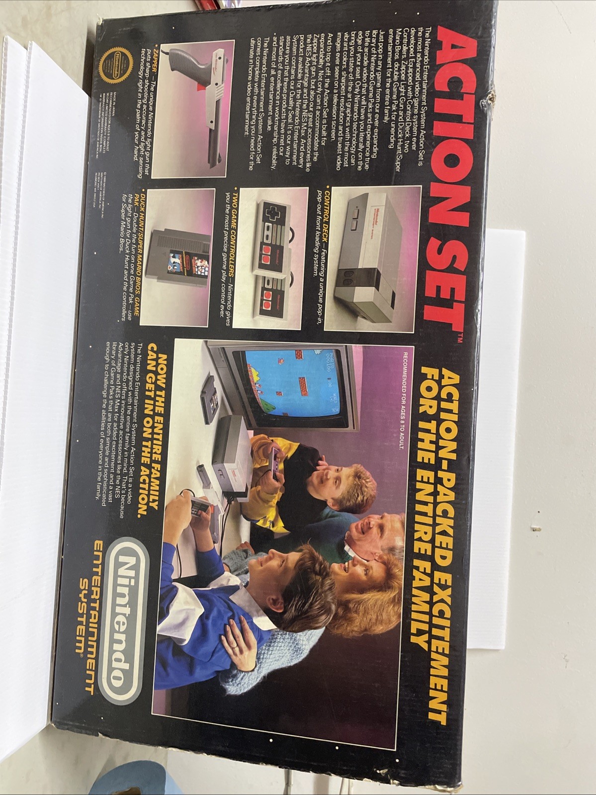 Nintendo NES Action Set Home Console – White/Gray