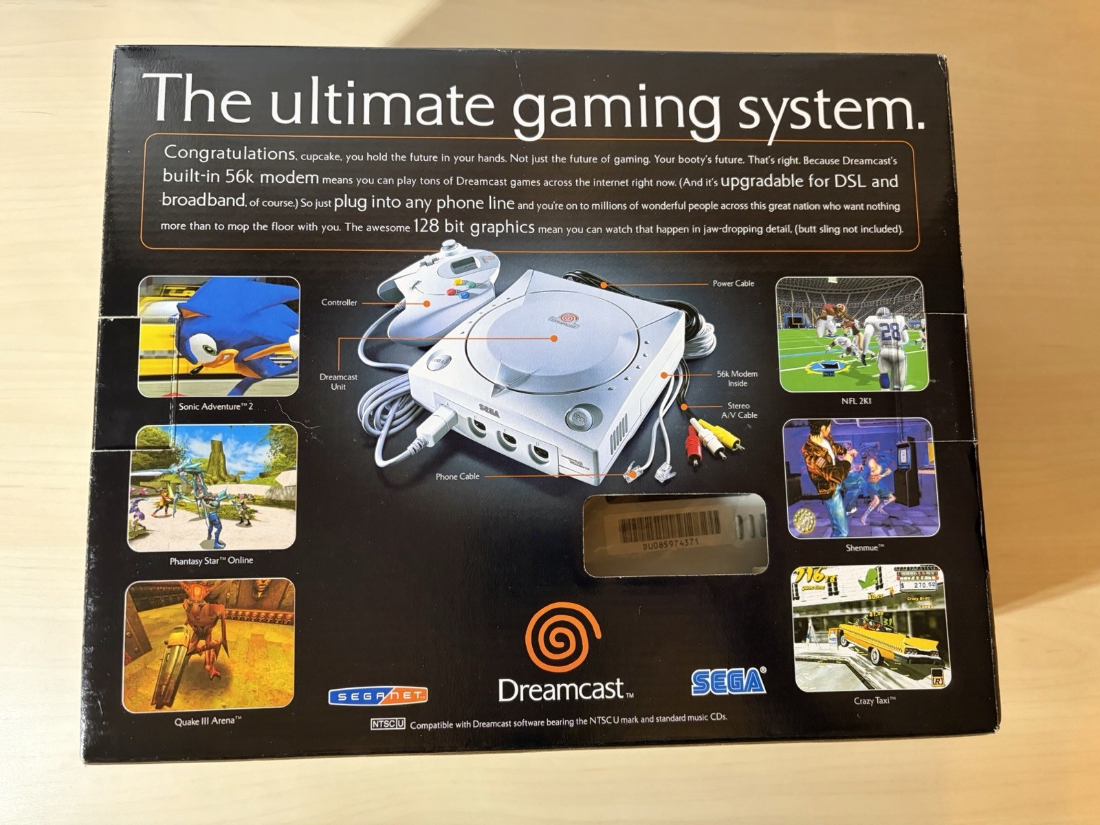 Sega Dreamcast Smash Pack Set White Game Console Complete In Box Mint
