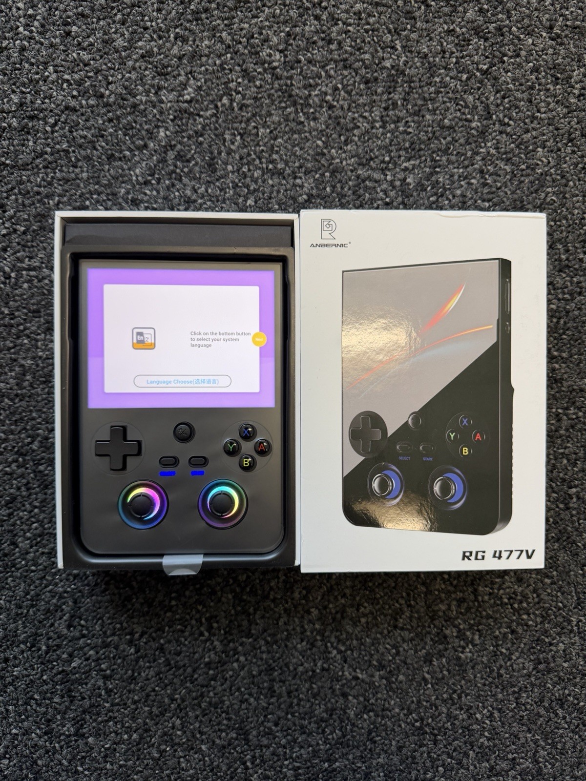 ANBERNIC RG477V 12GB/256GB Black