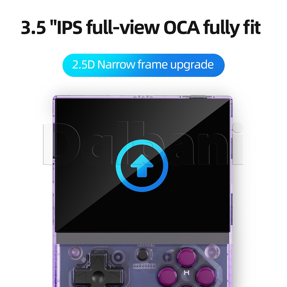 Miyoo Mini Plus Purple Open Source Retro Handheld Game Console with 64GB