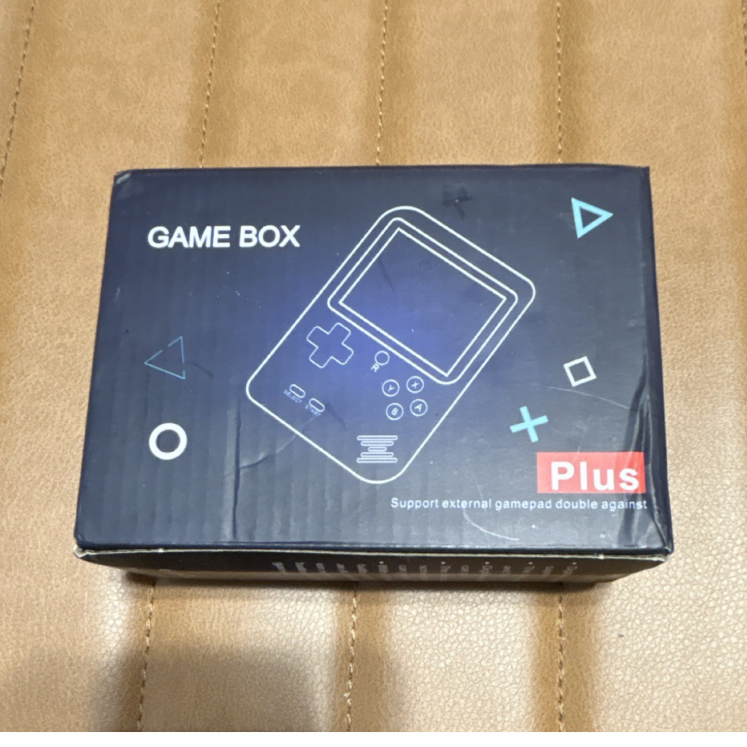 Game Box Plus Handheld Game System, 3.0in Backlit LCD, TV Out, Black