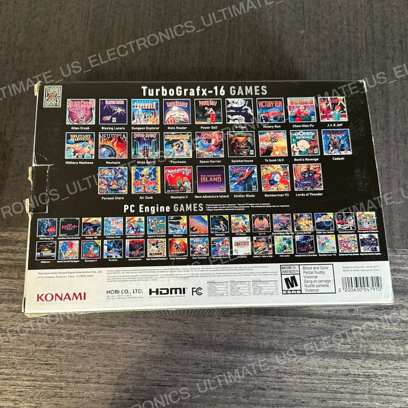 Turbografx 16 Mini Game Console 2020 PC Engine TG16 HDMI Free Shipping in stock