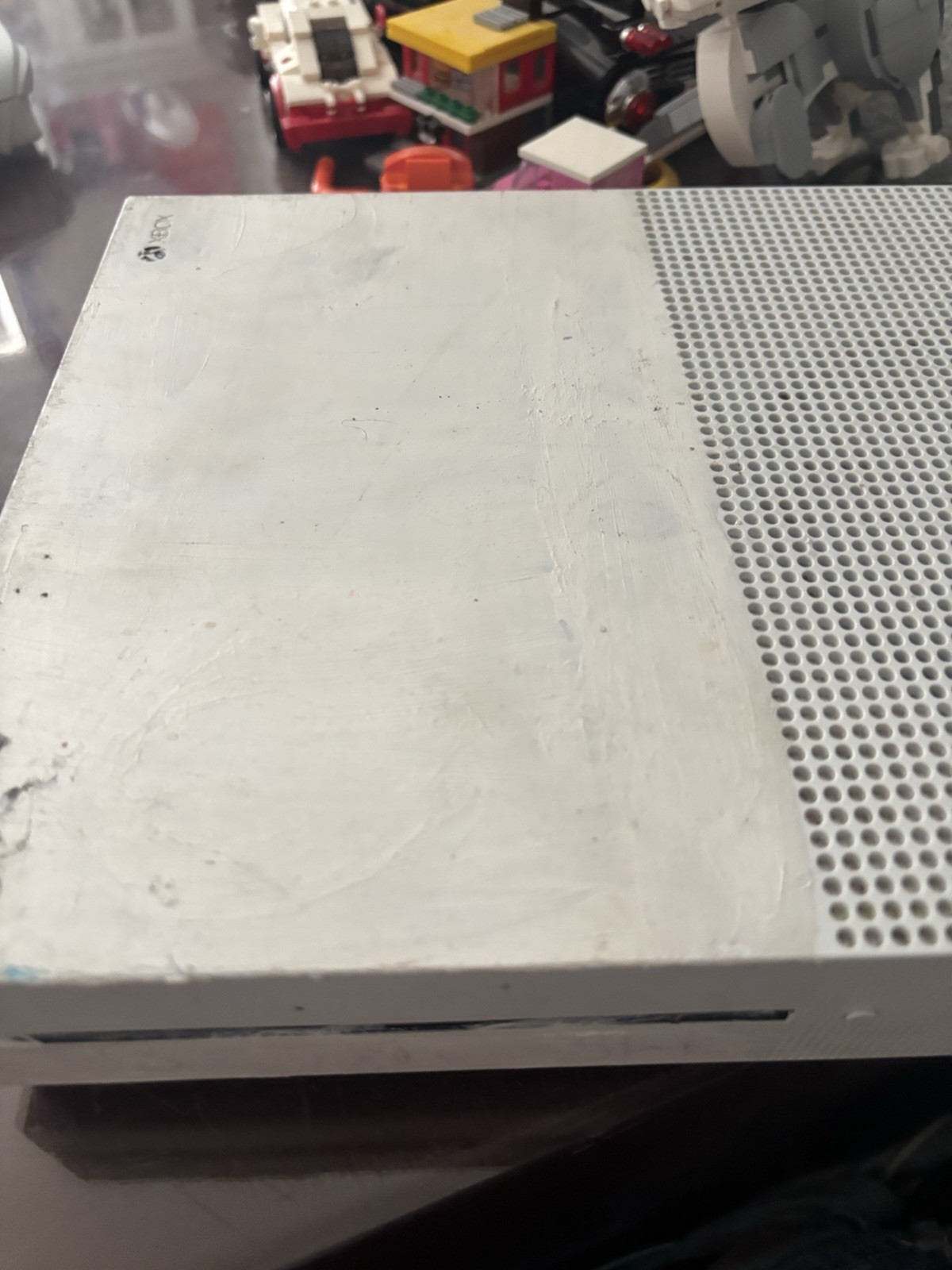 Microsoft Xbox One S Console Only- No Cords – Tested – Working – Memory Unknown