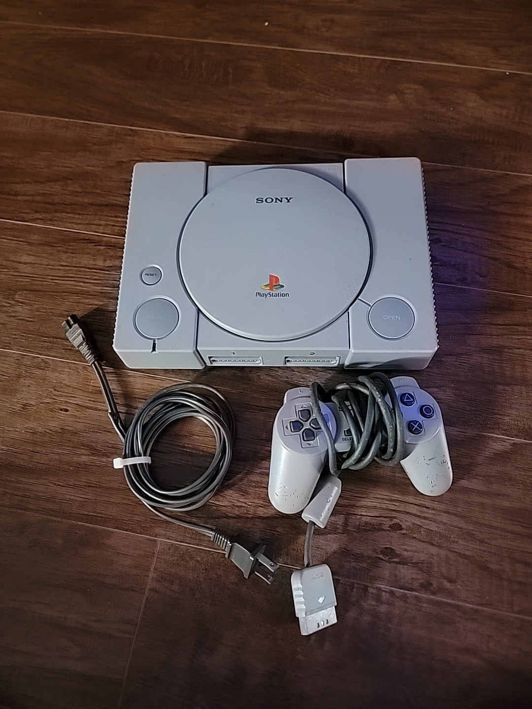 Sony PlayStation 1 Video Game Console – Gray One Controller No Av Cord