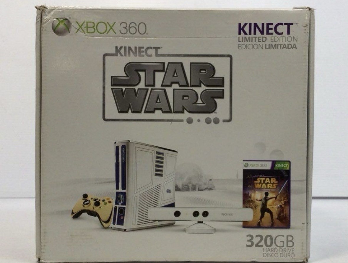 Xbox 360 Star Wars Limited Edition Console 320GB Brand New Open Box