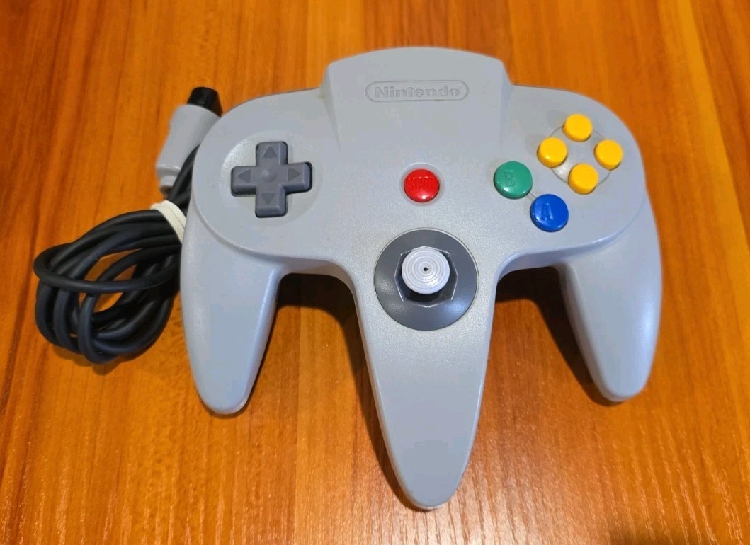 Nintendo 64 (N64) Console Bundle w/ (2) OEM Controllers – Tested & Works Great!