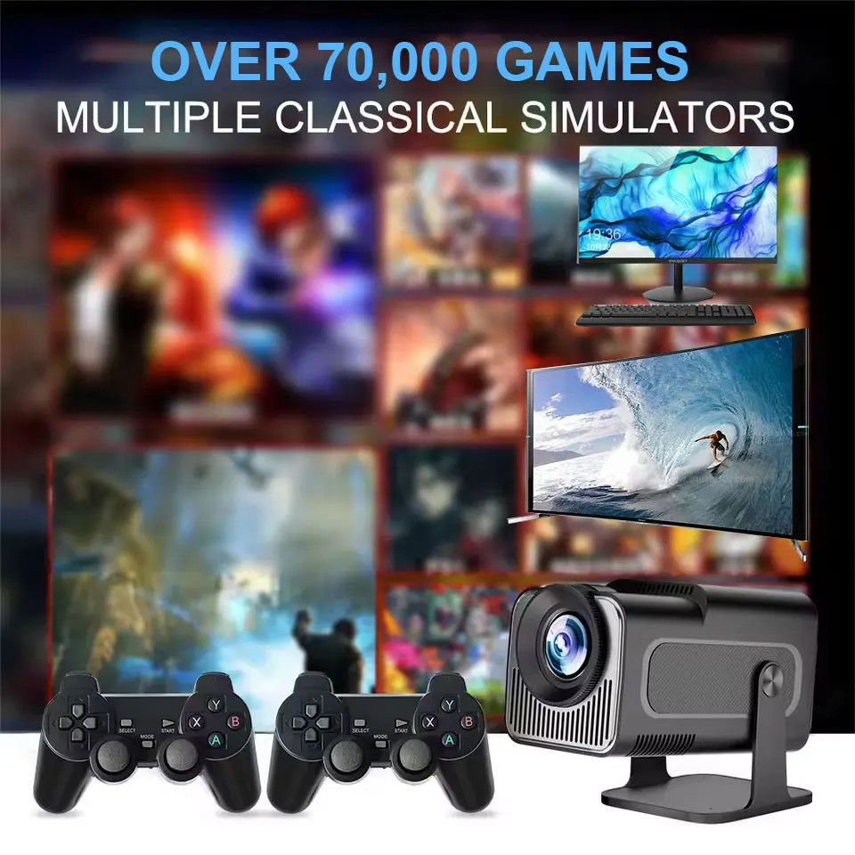 Retro Gaming Device X8 Loaded 70000+Games Support 60+Emulators for Wii PS2 DC…