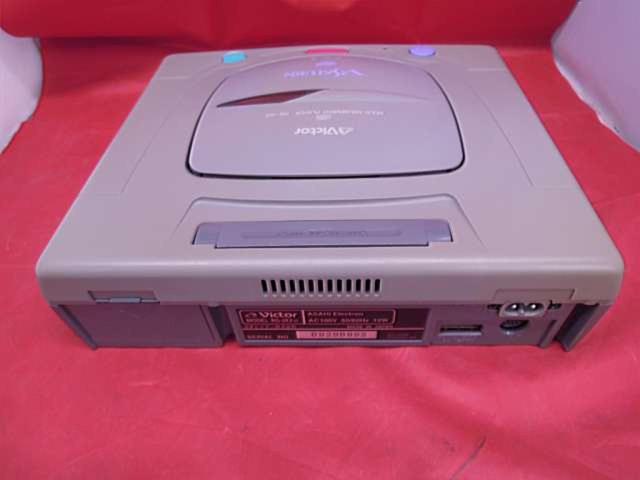 VICTOR V-Saturn RG-JX2 Console Japan Sega Saturn System Rare JVC Complete Box
