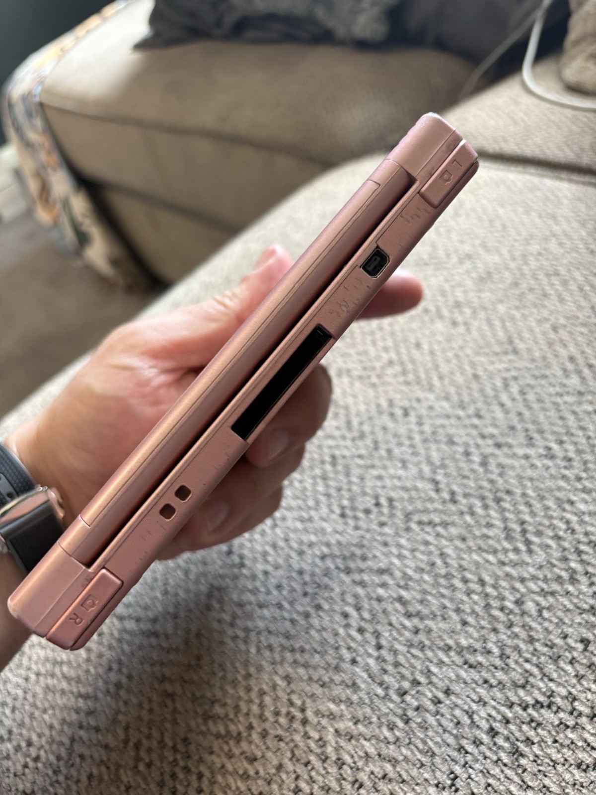Nintendo DSi XL Handheld Game Console UTL-001 Pink