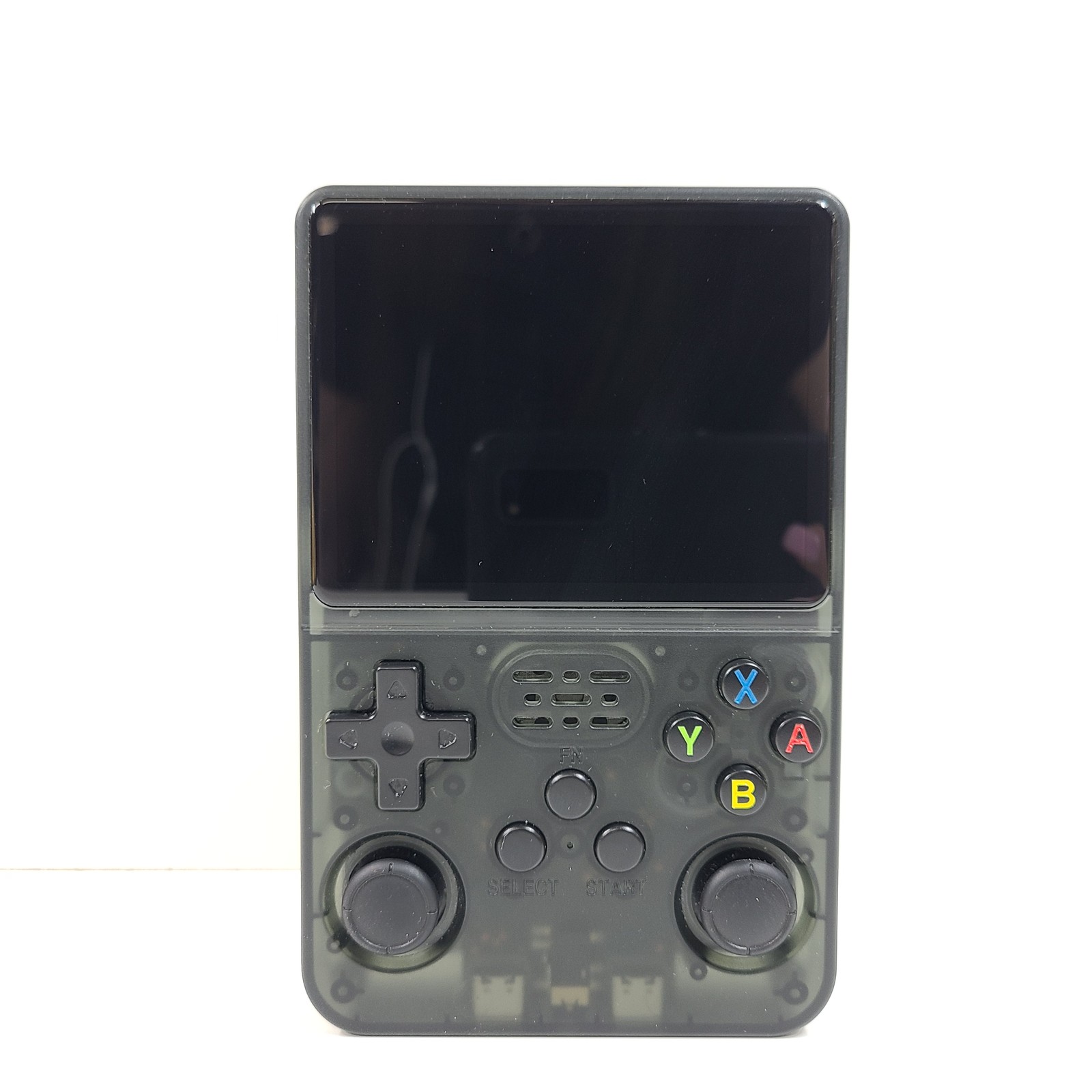 Consola Retro R36S – 3.5″ – Rockchip RK3326 CPU – 1GB RAM – Translucent Gray