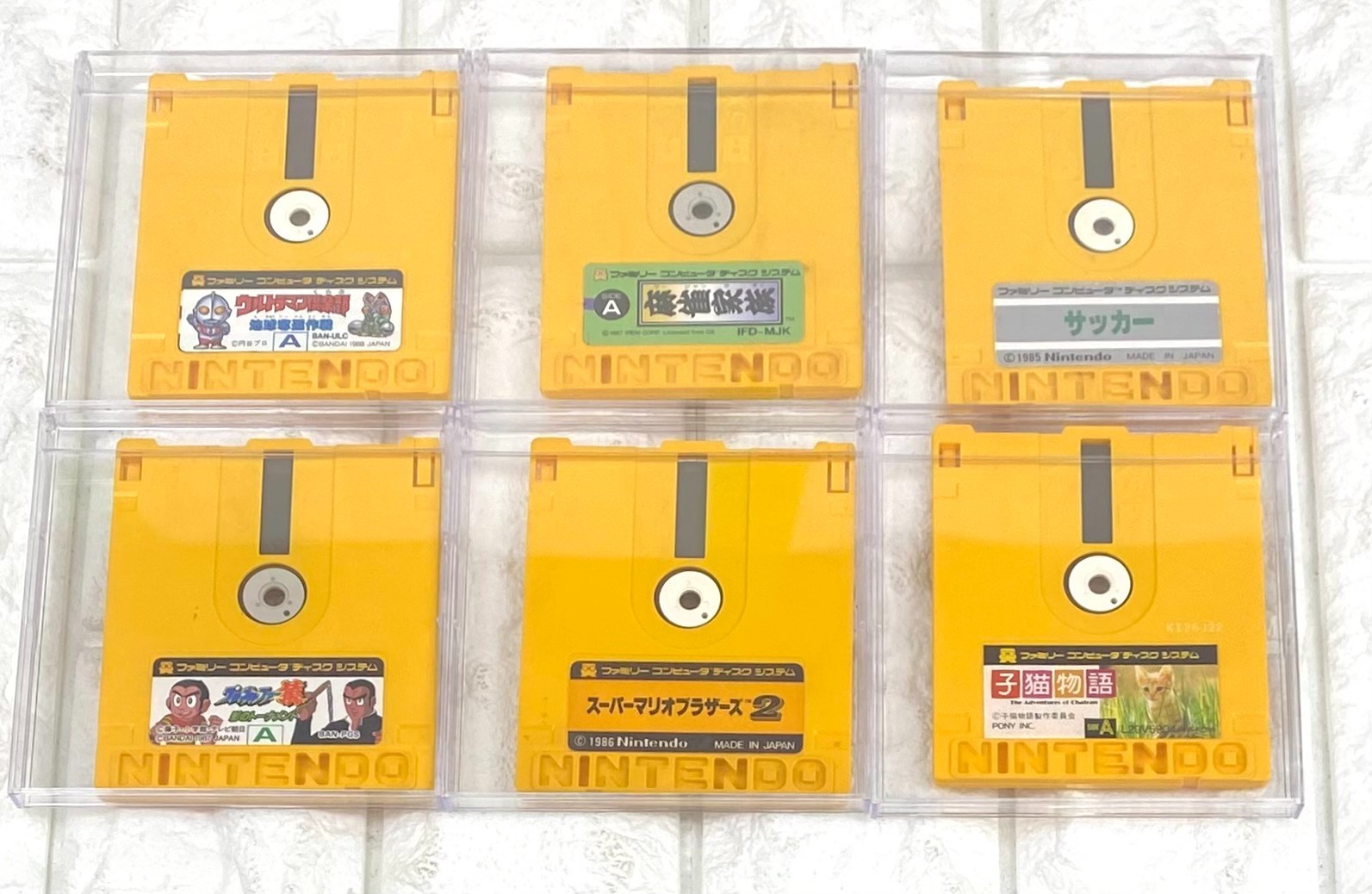 Nintendo Famicom & Disk System Bundle HVC-001 HVC-022 6 Games Tested Japan #DS01
