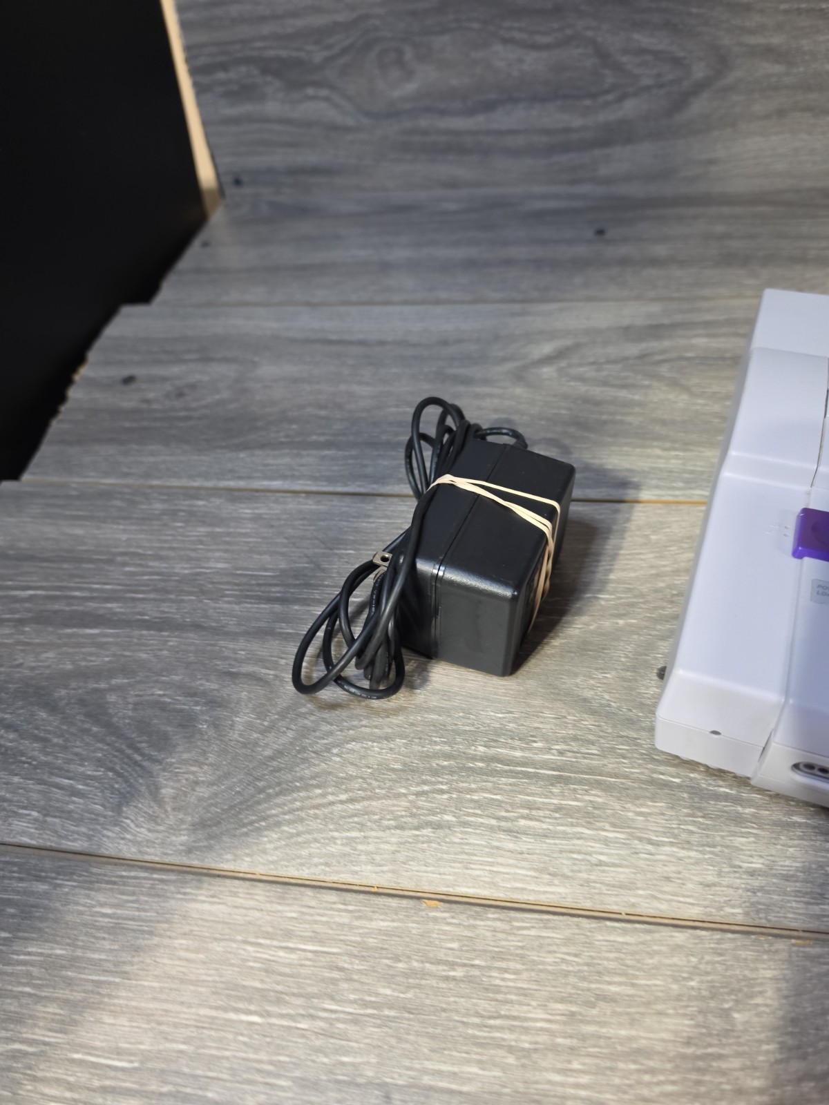 Super Nintendo Entertainment System Orig SNES Console SNS-001 W Control & Cords