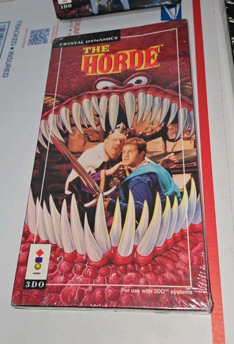 5 3DO Games Including The Horde NEW SEALED, Mega Race, Jammit, Novastorm READ!!