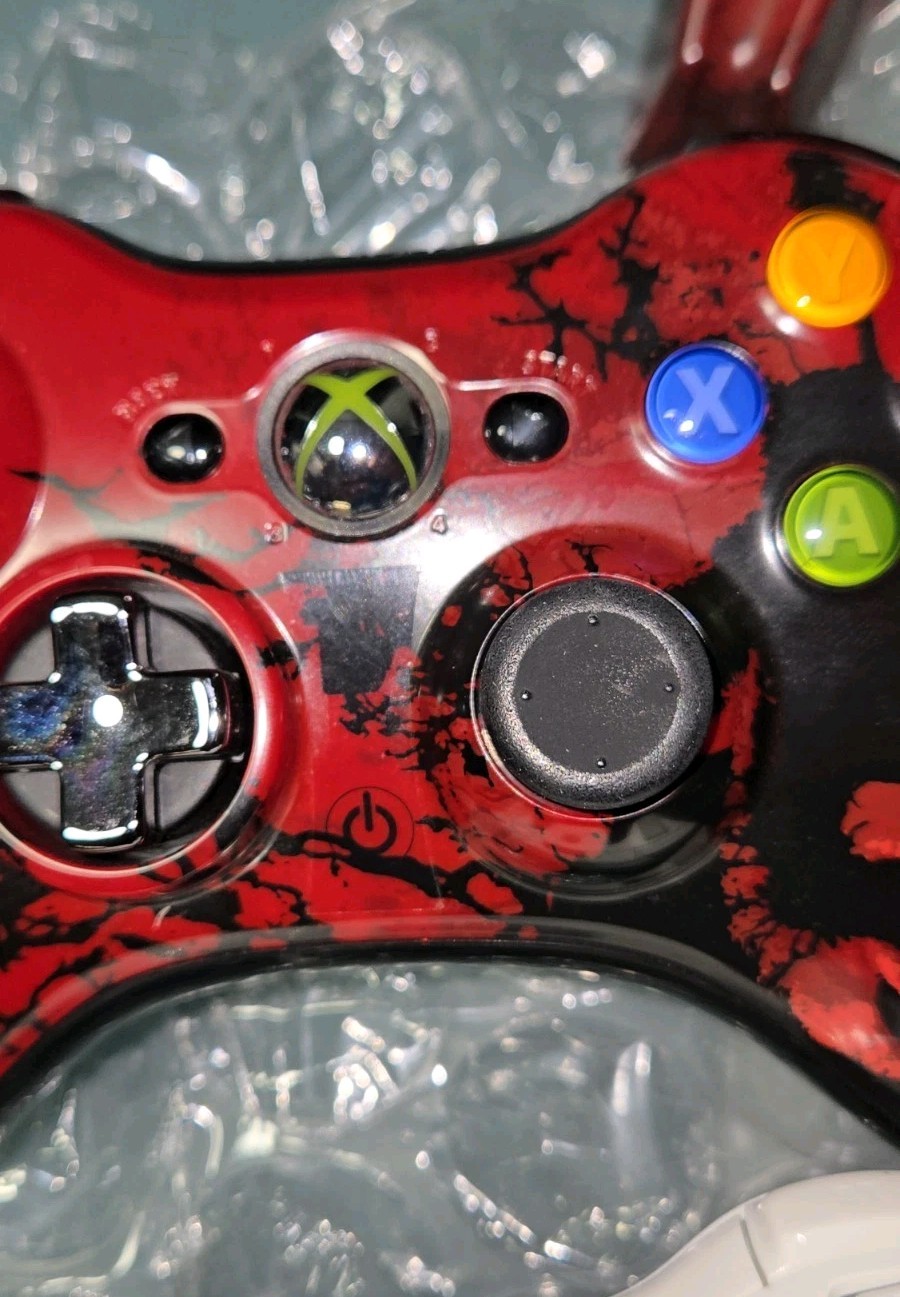 Xbox 360 Limited Edition Gears of War 3 Console + 2 Controllers, Also W/ Vault