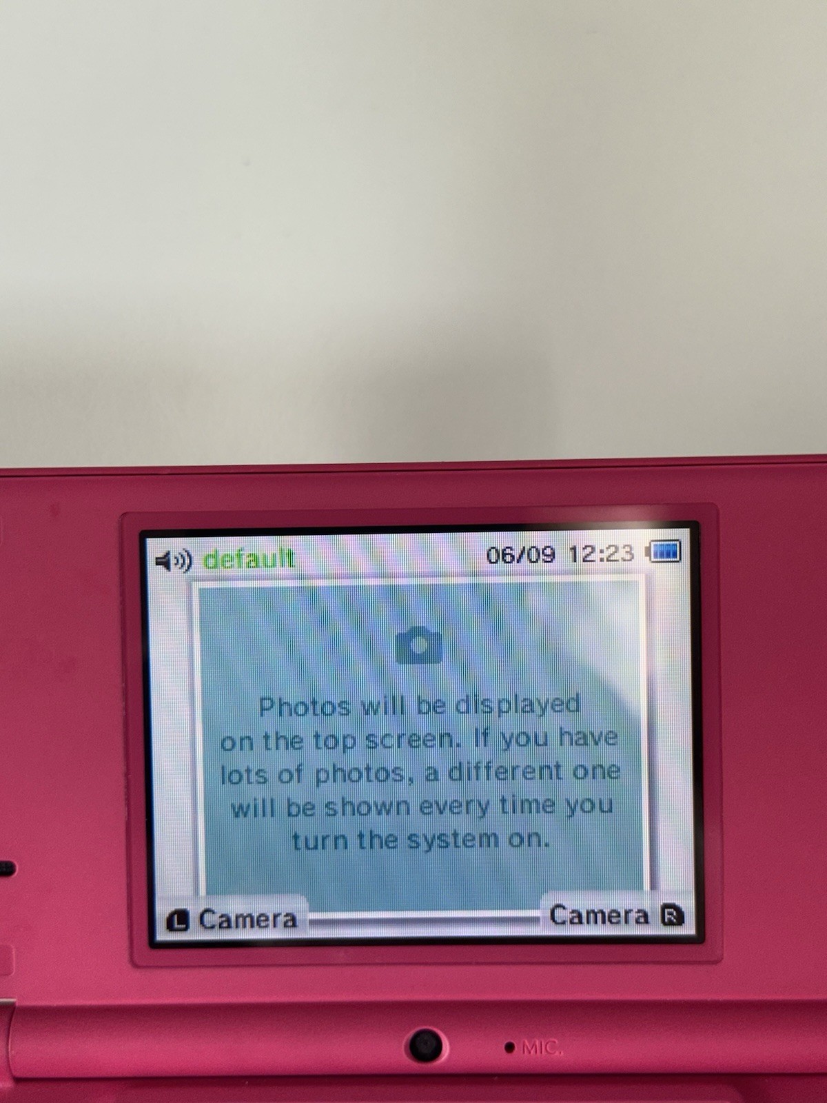 NINTENDO DSi Hot Pink Handheld Game Console With 12 Games Charger