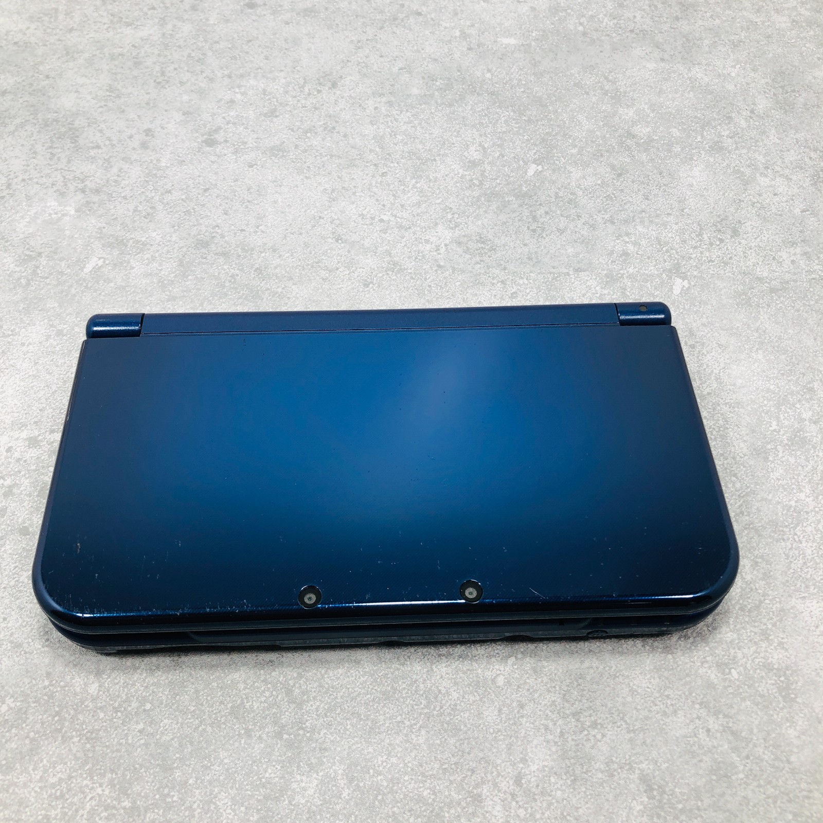 [Ex+3] Nintendo New 3DS LL XL console Metallic Blue RED-001 Japan NTSC-J 06-33