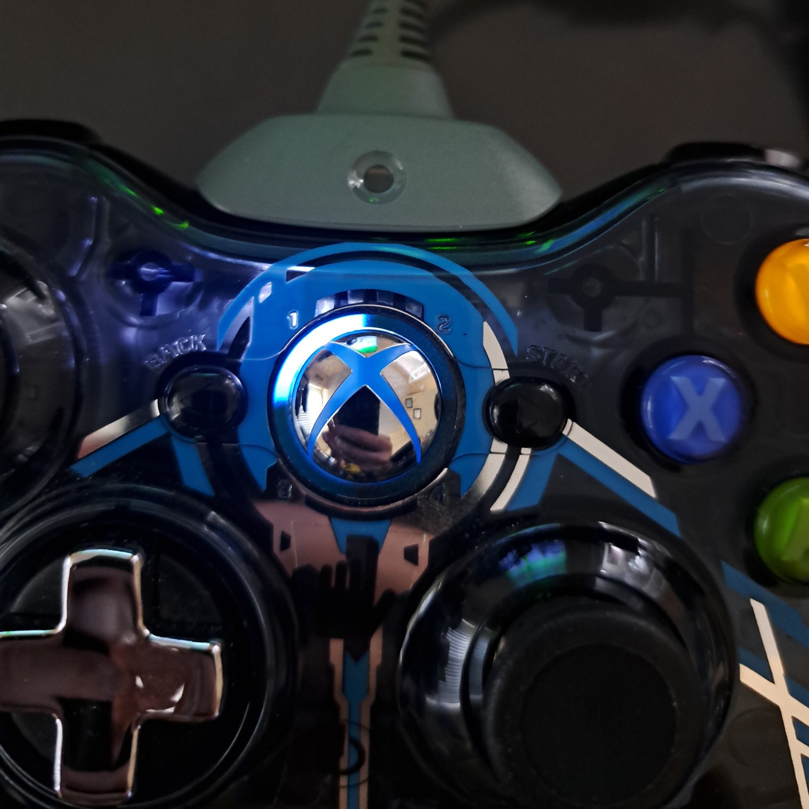 Xbox 360 Halo 3 Console Bundle + Green Headset, Forerunner Controller FOR REPAIR