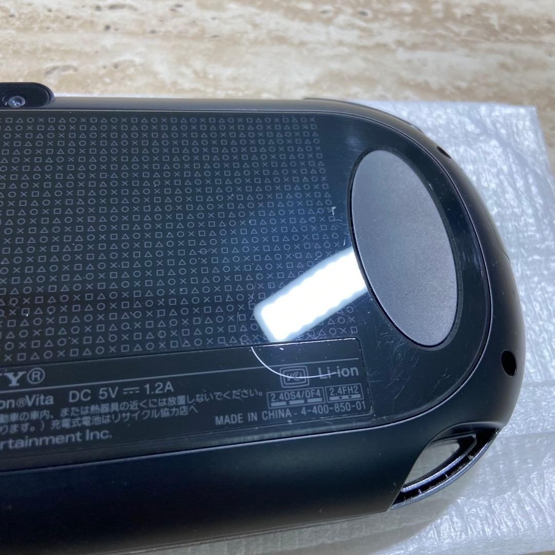 Sony PS Vita PCH-1100 Crystal Black 3G Wi-Fi CIB Near Mint Tested 7512