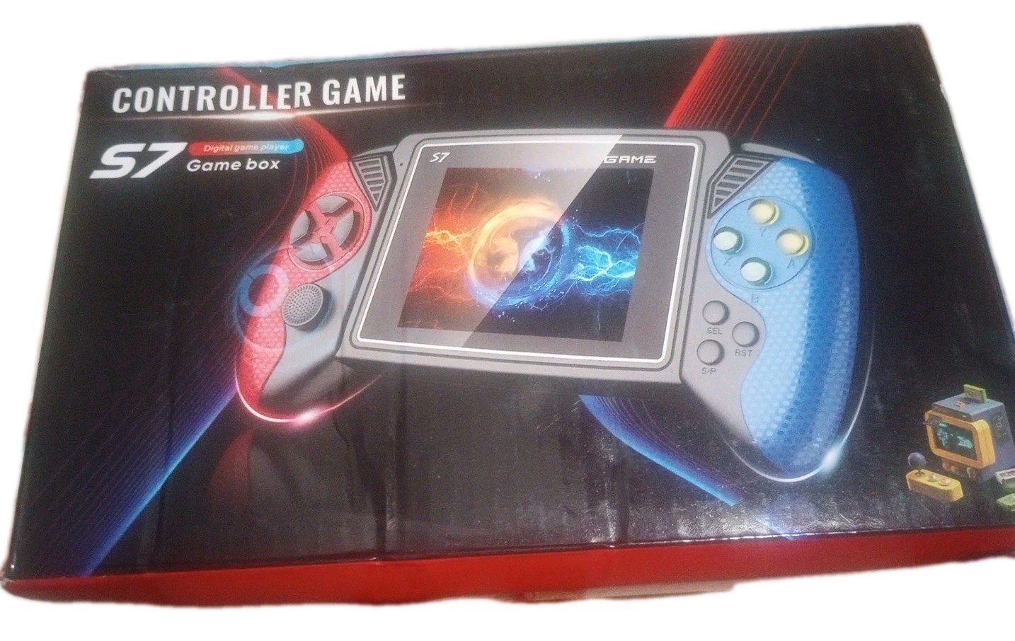 Controller Game S7 Game Box 5.7 inch Display Screen with TV Connect New