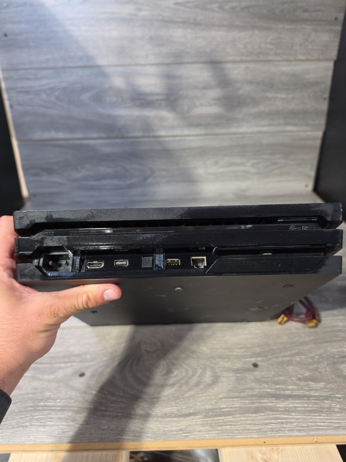 Sony PlayStation 4 Pro 1TB Black PS4 Console & Cables – CUH-7015B – Tested
