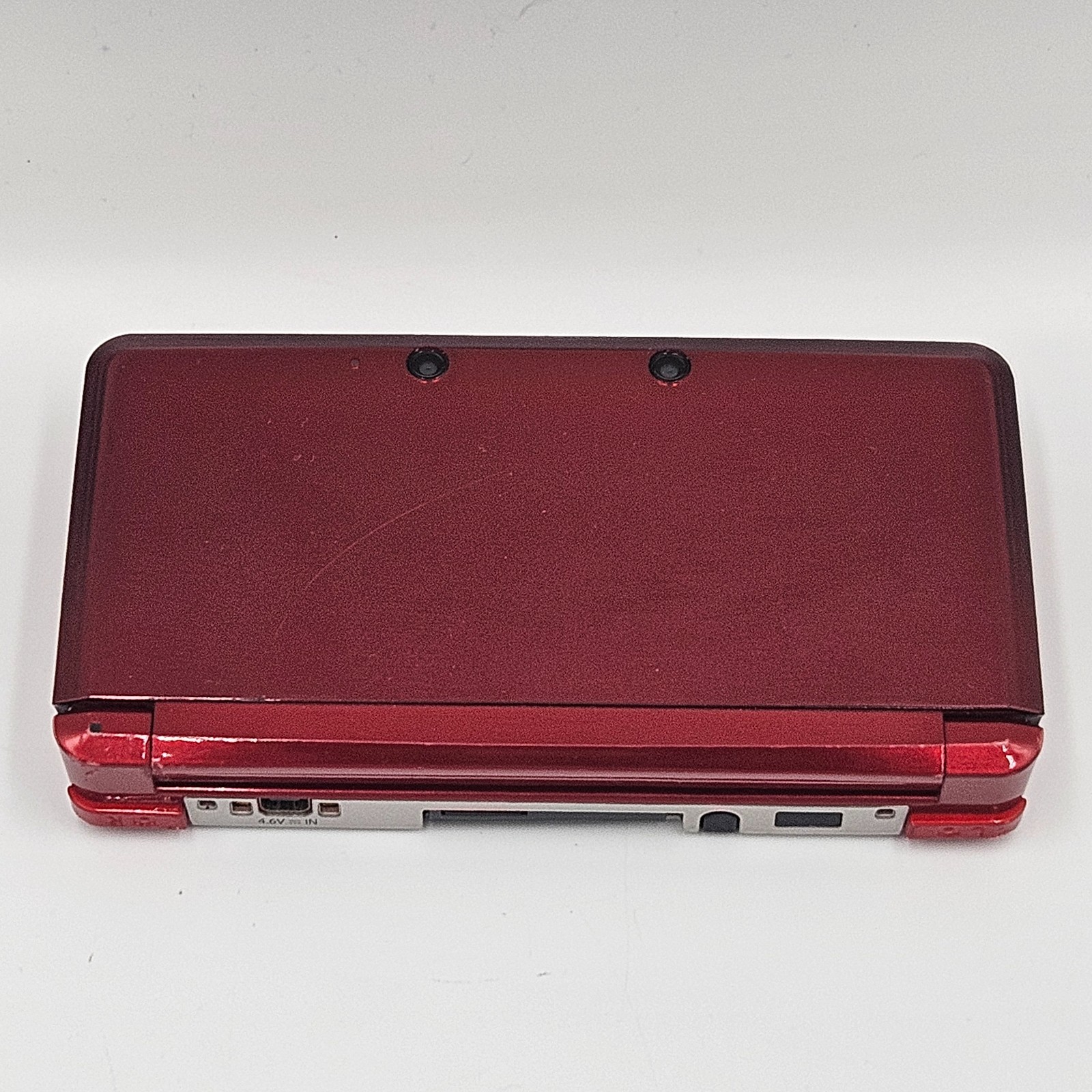 Nintendo 3DS Metallic Red – CTR-001 – Enhanced System – SD + 32GB Micro SD