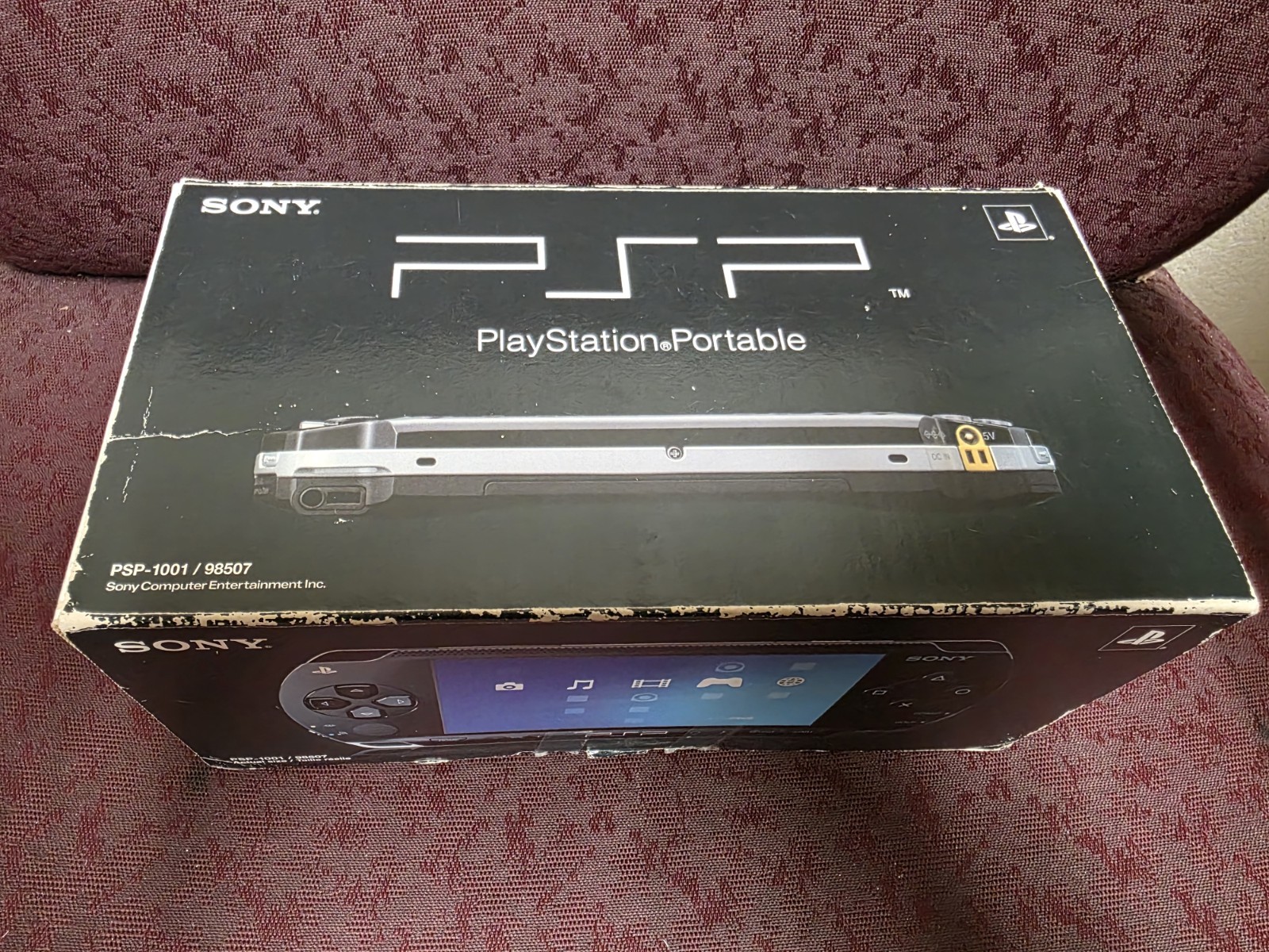 Sony PlayStation Portable Rarely Used Black (PSP-1001K) Complete W/Inserts