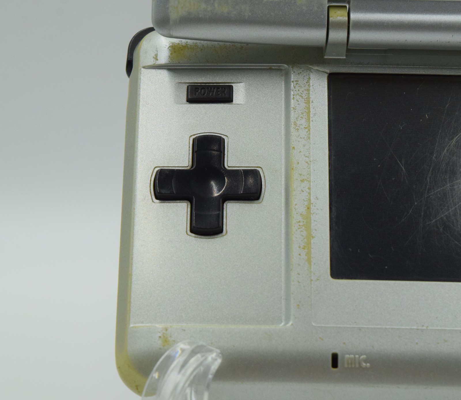 Nintendo Original DS Console Platinum Silver Tested Working Japan OEM