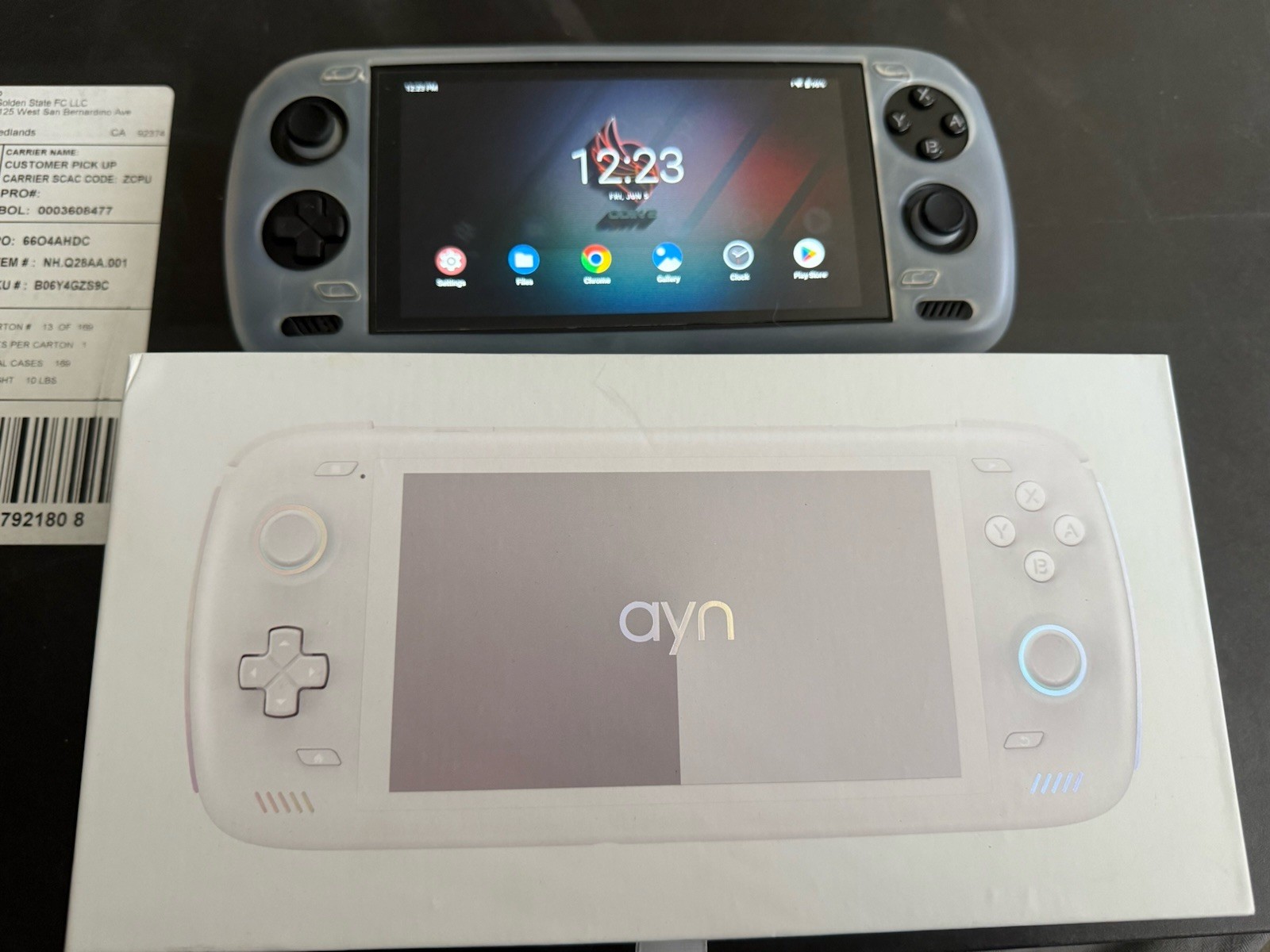 Ayn Odin 2 Pro Black 12GB RAM, 256GB Storage