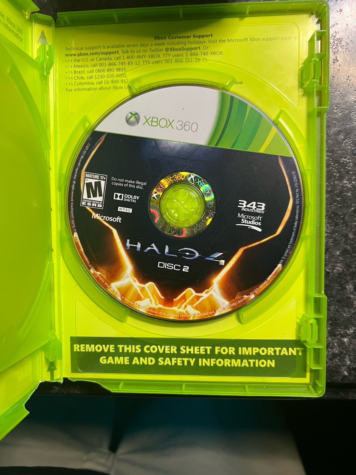 Halo 4 Edition Xbox 360 With Matching Controller *READ DESCRIPTION!*