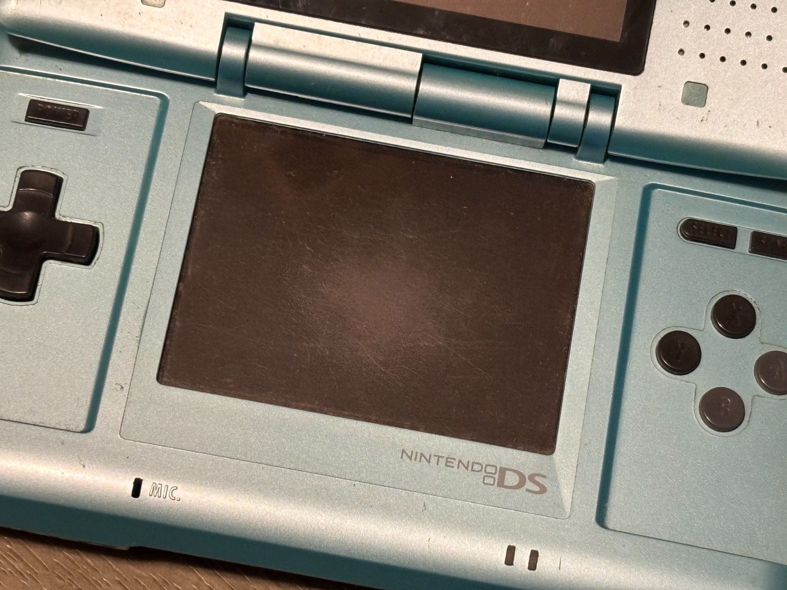 Nintendo DS Original Teal Handheld Console System w/Stylus Authentic *Read*